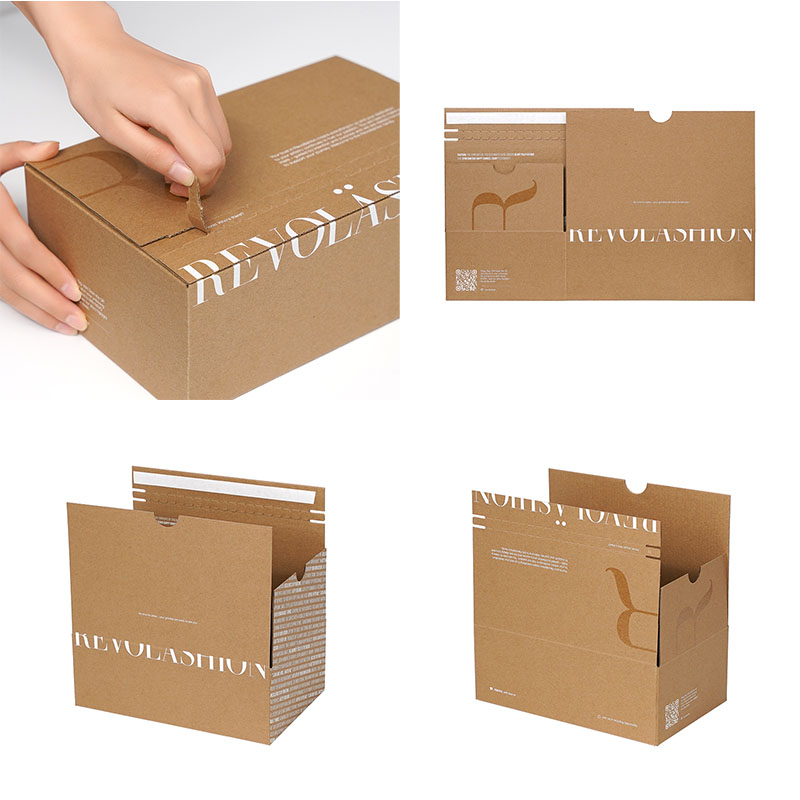 Easy-Open Mailer Box with Tear Strip